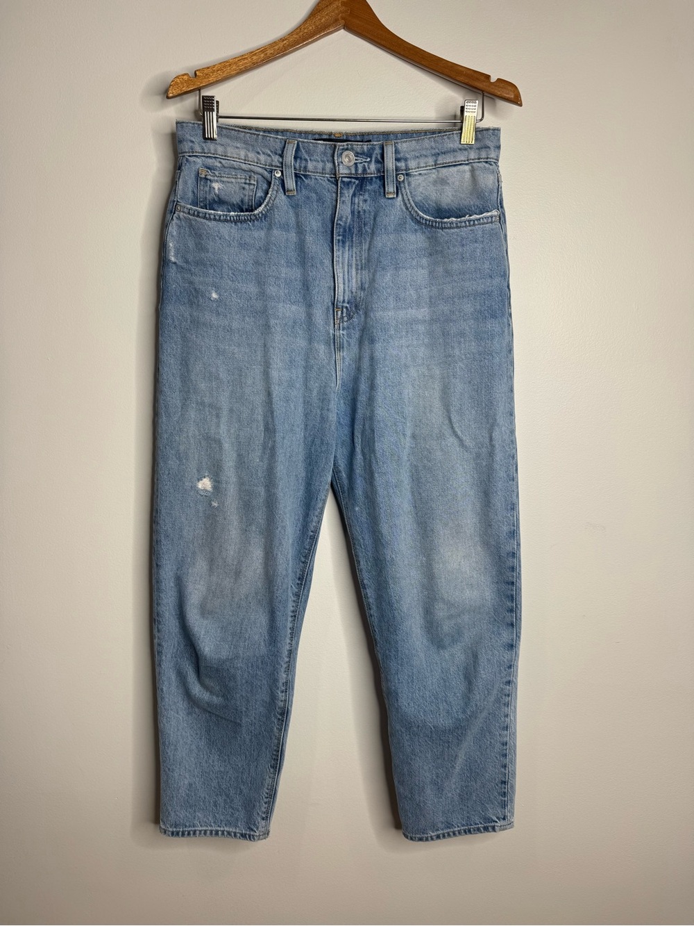 Hudson Elly Taper High Rise Ankle Length Denim Jeans Size 28 Boho